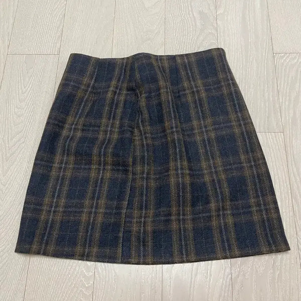 [BUNJANG] 3.3 Field Trip Brown Check Pattern Wool Skirt / 3.3 Field Trip 3.3 필드 트립 브라운 체크 패턴 모직 스커트