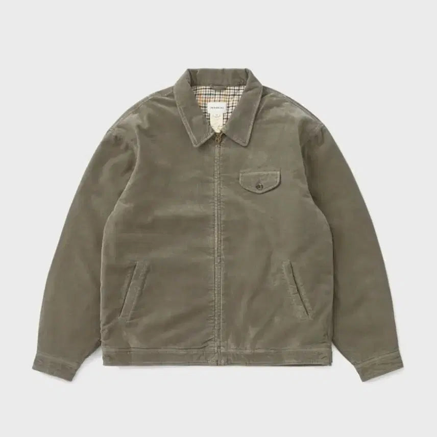 [BUNJANG] Carharts Corduroy Swing Jacket Sage M / 카키스 코듀로이 스윙자켓 세이지 M