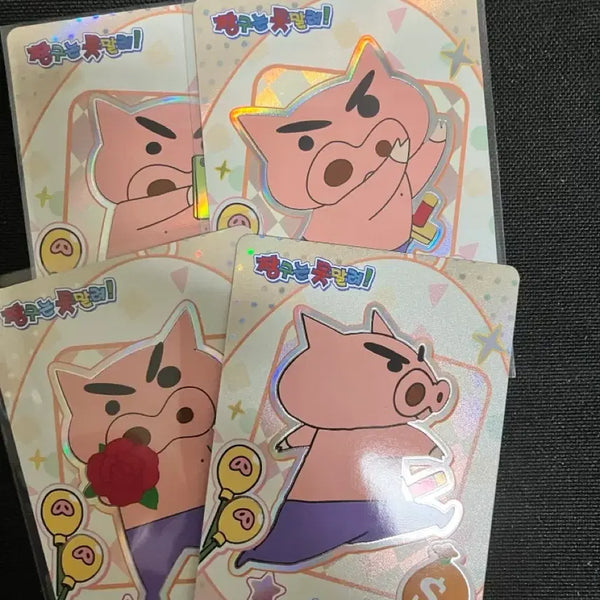 [BUNJANG] Crayon Shin-chan Buriburi King Card Bundle Set / 부리부리 마왕 짱구카드