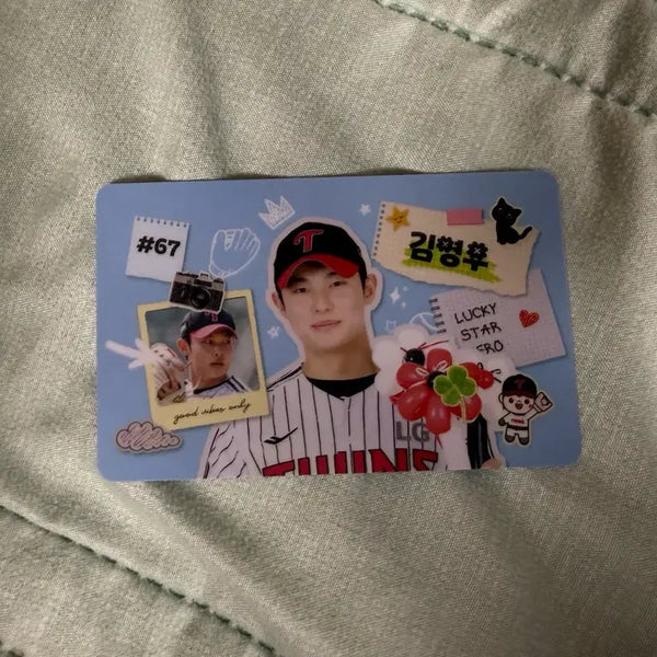[BUNJANG] LG Twins August Photocard Kim Young-woo / 엘지트윈스 8월포카 김영우