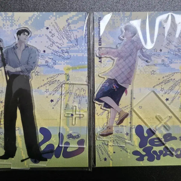 [BUNJANG] Sparkles Diamond Dust Dader Acrylic Stand Bundle Set / 스파클즈 다이아몬드더스트 다더 아크릴스탠드 일괄