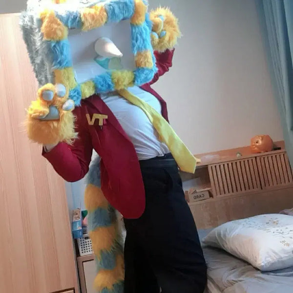 [BUNJANG] Deltarune Spinx Tenna Fursuit Head, Paws, Tail, Feet / 델타룬 스핑크스 테나 퍼슈트 코스프레 팝니다