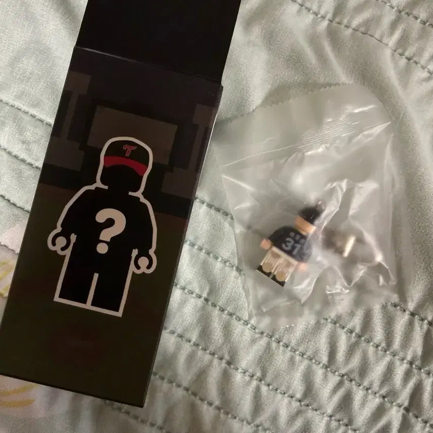 [BUNJANG] LG Twins Lee Jung Yong Block Keyring / 엘지트윈스 블럭키링 이정용