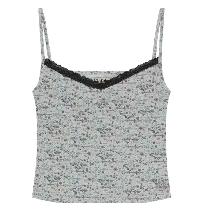 [BUNJANG] Koiseio Doodle Sleeveless Top / 코이세이오 두들 슬리브리스