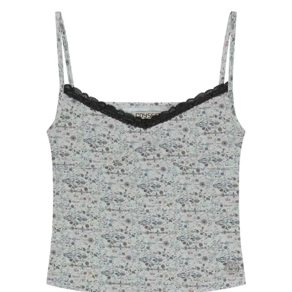 [BUNJANG] Koiseio Doodle Sleeveless Top / 코이세이오 두들 슬리브리스