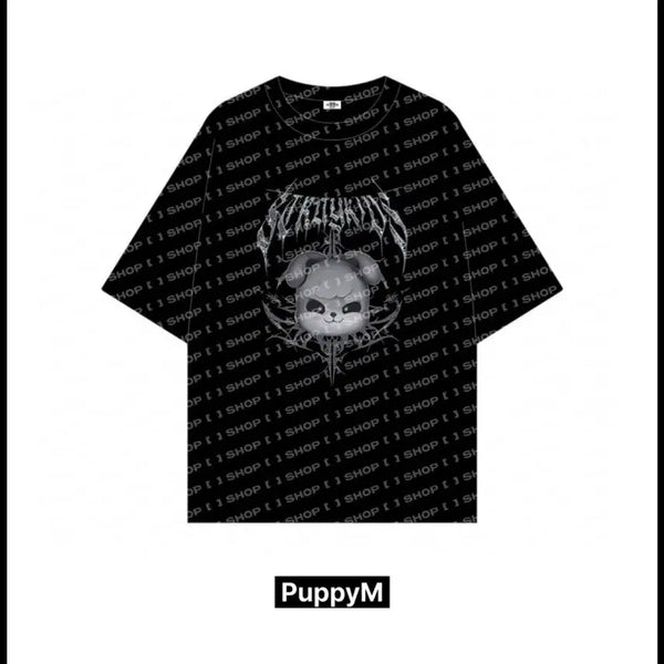 [BUNJANG] Stray Kids Evil Puppym T-shirt (Sealed) / (미개봉) 악마 퍼핌 티셔츠 Evil Skzoo T-shirt - Puppym