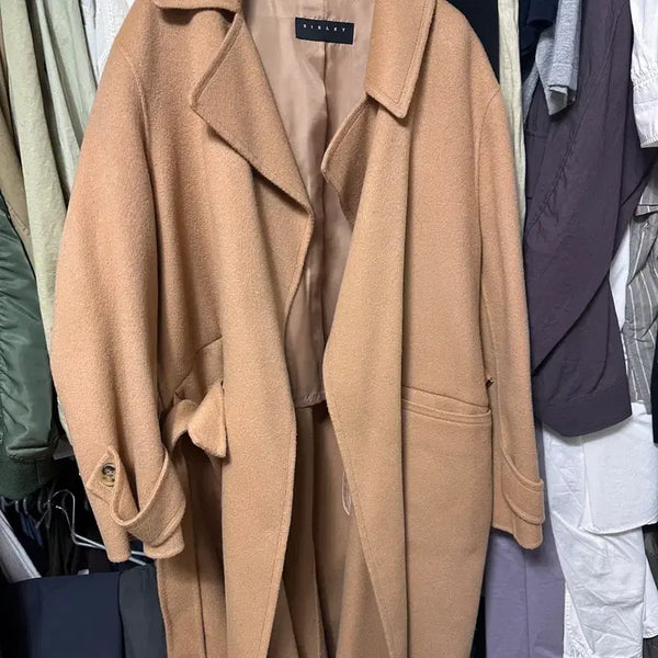 [BUNJANG] Sisley Handmade Wool Coat / Sisley 시슬리 핸드메이드 코트