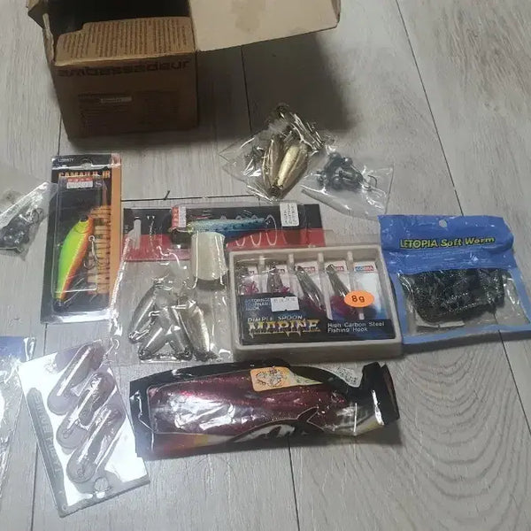 [BUNJANG] Fishing Lures Set / 낚시용품 루어 미끼 세트