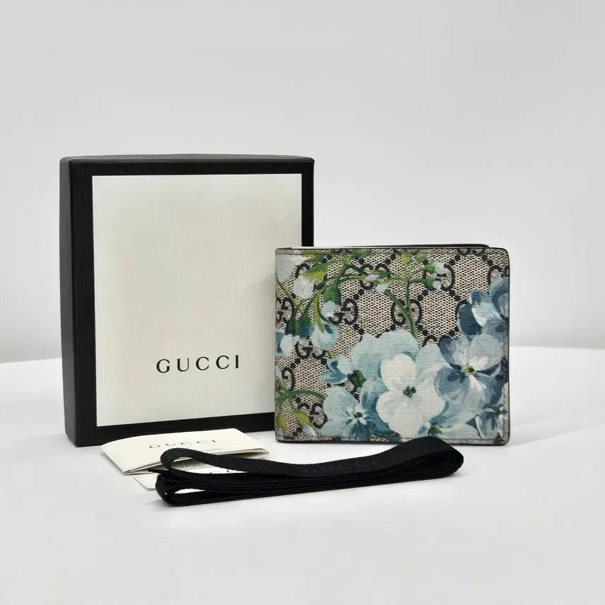 [BUNJANG] Gucci Bloom Flower Wallet / [ 정품 ] 구찌 블룸 플라워 반지갑