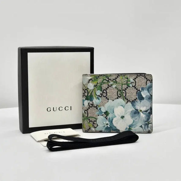 [BUNJANG] Gucci Bloom Flower Wallet / [ 정품 ] 구찌 블룸 플라워 반지갑