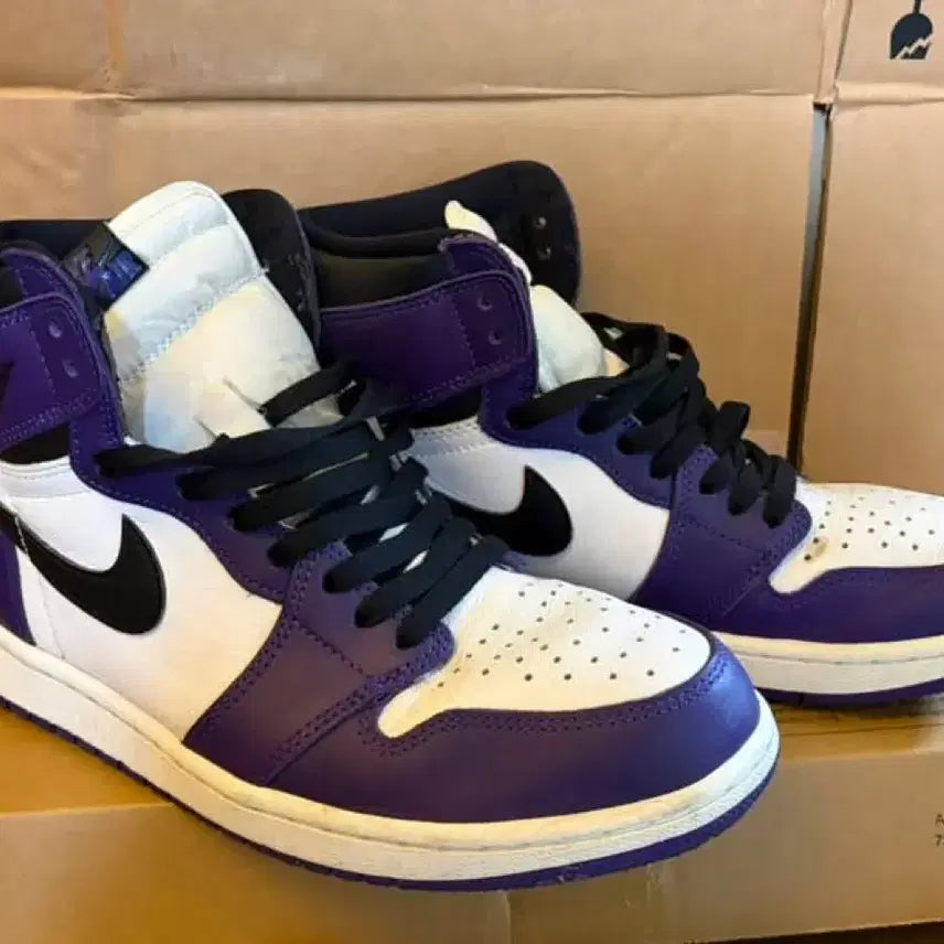[BUNJANG] Nike Jordan 1 Court Purple / 275) 나이키 조던1 코트 퍼플