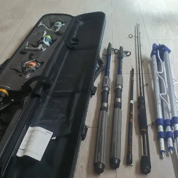 [BUNJANG] Fishing Rod and Reel Set / 낚시대 세트 릴 포함