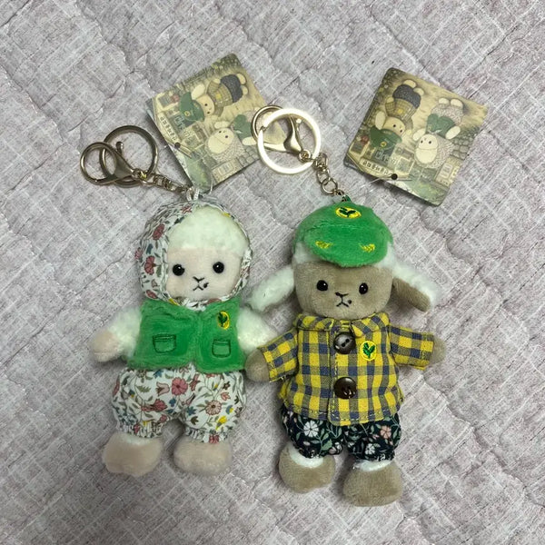 [BUNJANG] Leejangnim Yangboksoon 8cm Keychain 2 Types Bundle Set / [새상품] 일괄 이장님 양복순 8cm 키링 2종