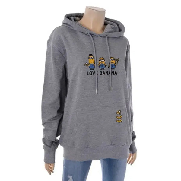 [BUNJANG] Indigo Bank Minions Hoodie Pink / 인디고뱅크 미니언즈 후드티 핑크(사용감적어요)