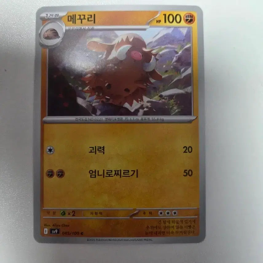 [BUNJANG] Pokemon Card "Mekuri" 100LP / 포켓몬 카드 메꾸리 100LP