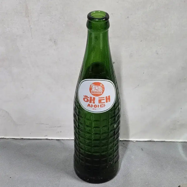 [BUNJANG] Vintage Haitai Cider Bottle / 추억의 빈티지 음료수 . 해태 사이다  음료수 공병