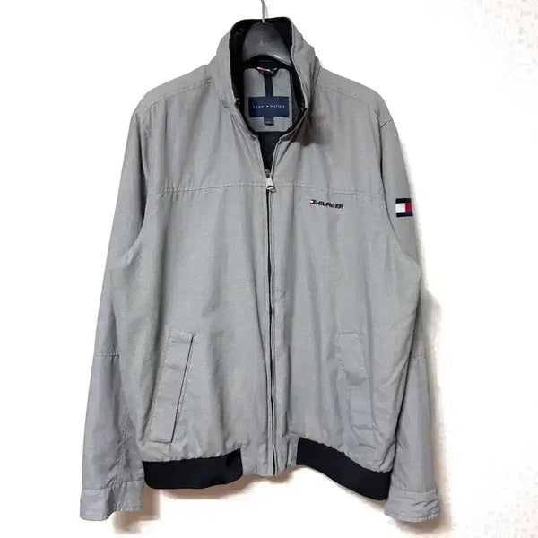 [BUNJANG] Tommy Hilfiger Zip-Up Windbreaker Blouson Jacket - Blue / [L,100]타미힐피거 바람막이 집업 자켓 블루종