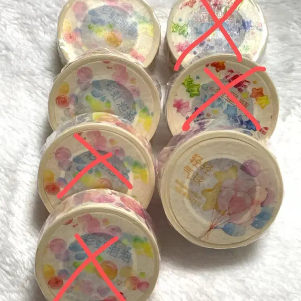 [BUNJANG] Alice's Tea Party Masking Tape / 앨리스의티파티 마스킹테이프