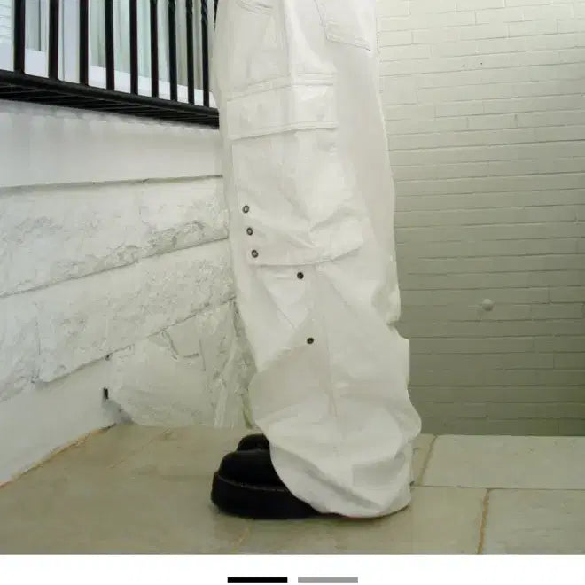 [BUNJANG] Our Cabinet Eyelet Cargo Pants / 아워캐비넷(ourcabinet) 아일렛 카고 팬츠 팔아요!