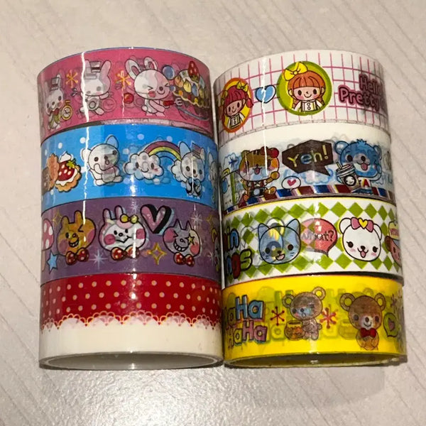 [BUNJANG] 2012 Vintage Cassette Deco Tape Bundle Set / [2012 고전문구] 카세트 데코 테이프 일괄