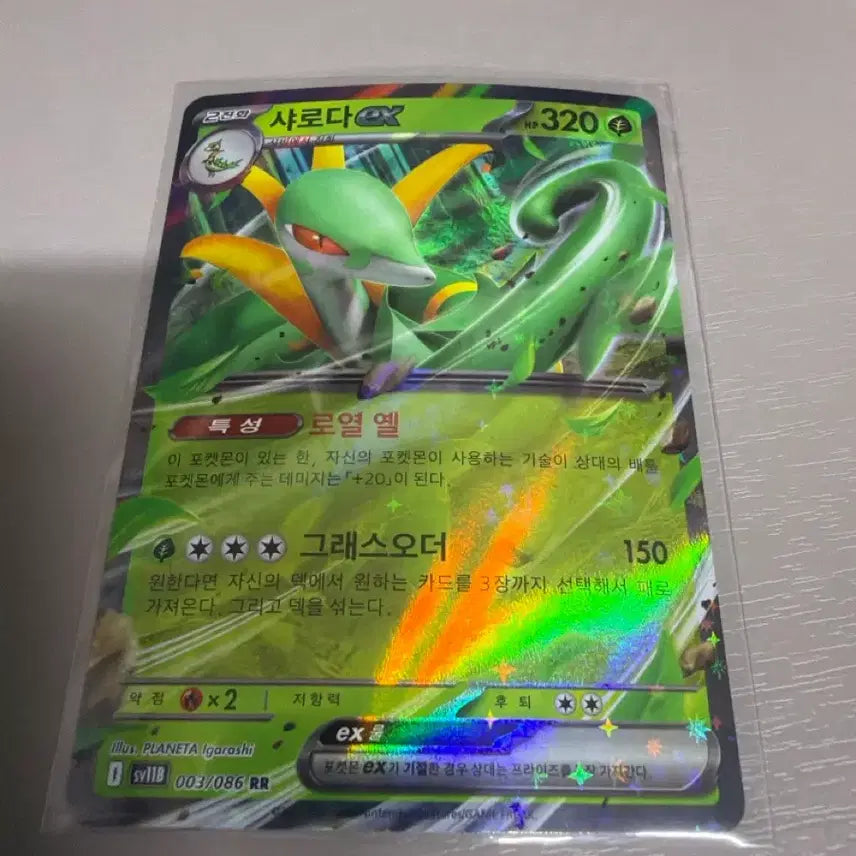 [BUNJANG] Charizard EX RR Trading Card / 사로다 EX RR