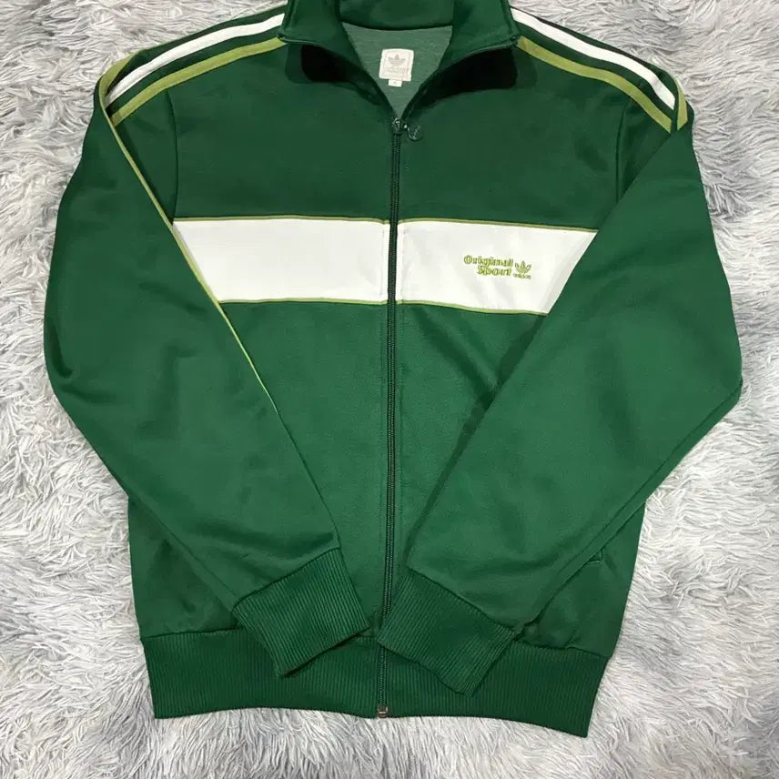[BUNJANG] Adidas Originals Sport Green Jersey / 아디다스 오리지널 스포츠 녹색 져지