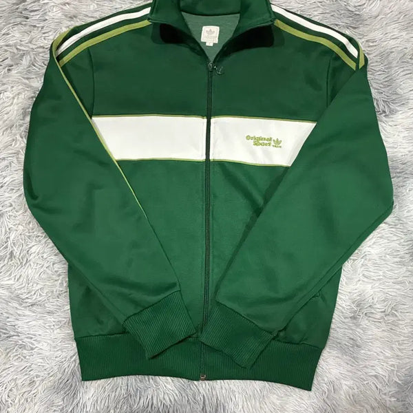 [BUNJANG] Adidas Originals Sport Green Jersey / 아디다스 오리지널 스포츠 녹색 져지