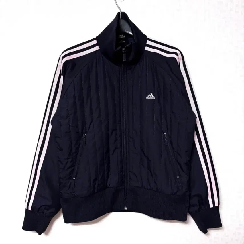 [BUNJANG] Adidas Women's Lightweight Padded Zip-Up Jacket / [XS,85]아디다스 여성 삼선 경량 패딩 집업 자켓 남핑