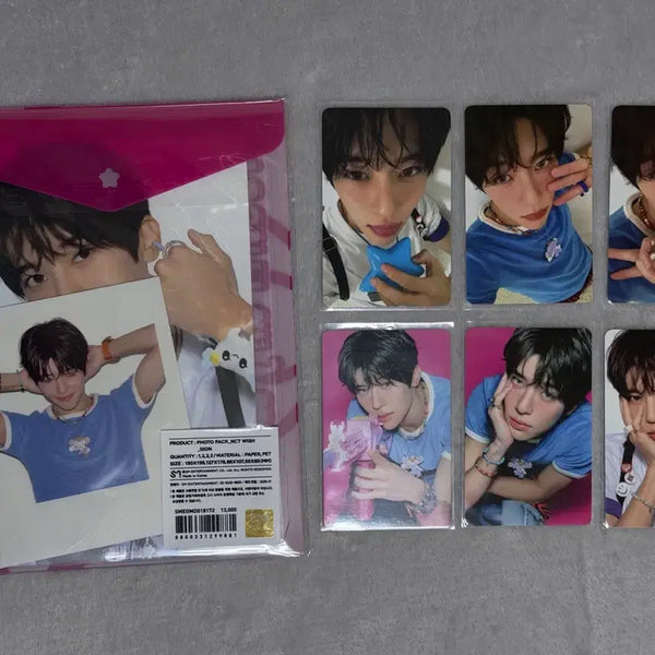 [BUNJANG] NCT WISH Sion Photopack & Photocard Bundle Set / NCT WISH 시온 포토팩 & 포토카드 일괄