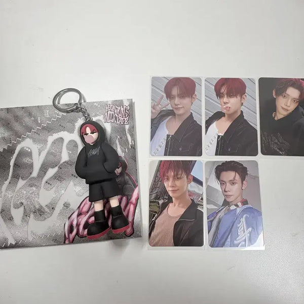 [BUNJANG] TXT Yeonjun Gum Photocard and Keychain Set / 연준 껌