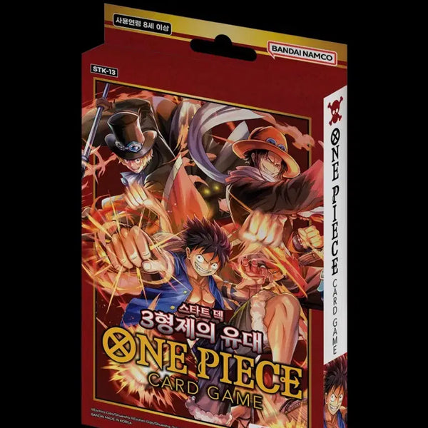[BUNJANG] One Piece Card Game 3 Brothers' Bond STK-13 Starter Deck / (구매) 원피스 카드게임 3형제의 유대 STK-13 스타트덱