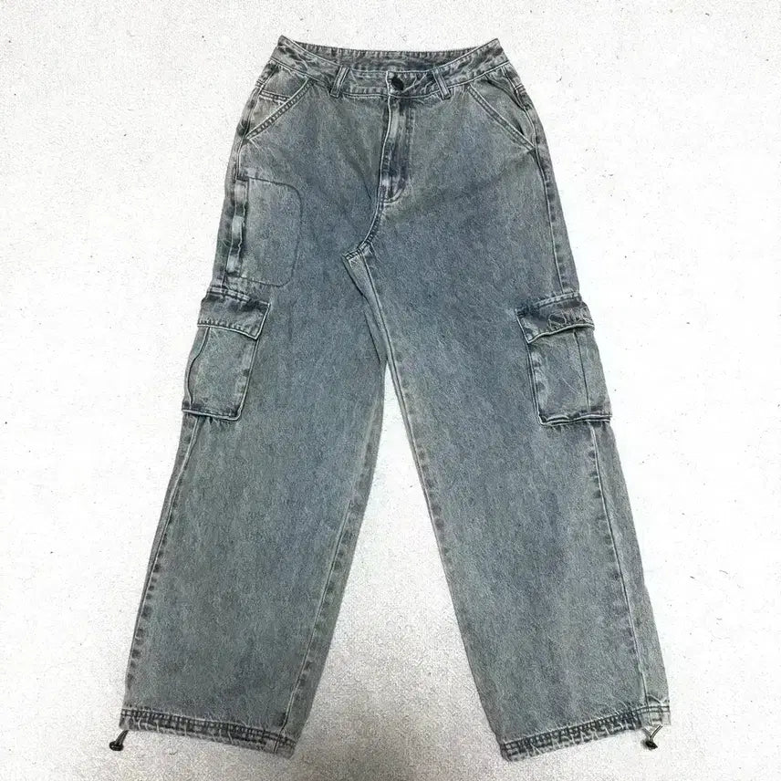 [BUNJANG] Sculptor Women's Cargo Denim Pants / [M,95]스컬프터 여성 카고 데님팬츠 청바지