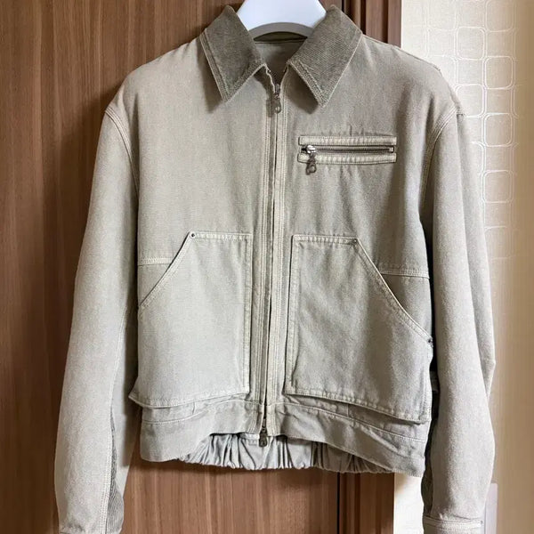 [BUNJANG] COEUR Overdyed Faded Work Jacket / [m]쿠어 오버 다잉 페이디드 워크자켓