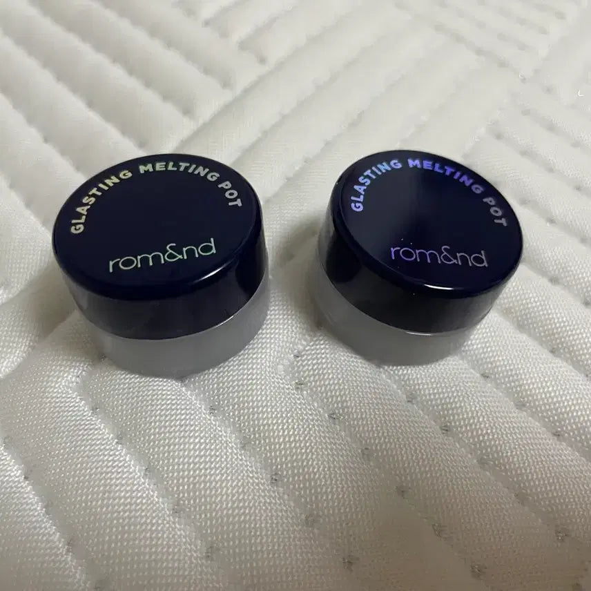 [BUNJANG] Rom&nd Glasting Melting Balm Set / 롬앤 글래스팅 멜팅 팟 02 블랙 베리 팟 2개 일괄 화장품 일괄