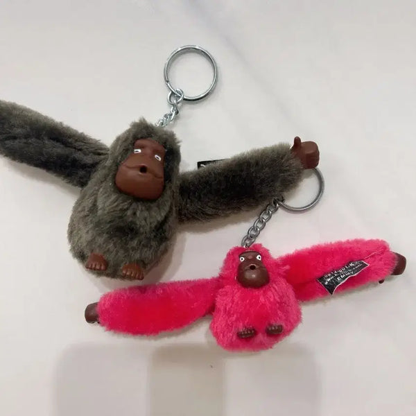 [BUNJANG] Kipling Gorilla Keychain Set (Pink, Green) / 마지막가격인하)키플링 고릴라 인형 키링 2종 (핑크, 녹색) 일괄 가격