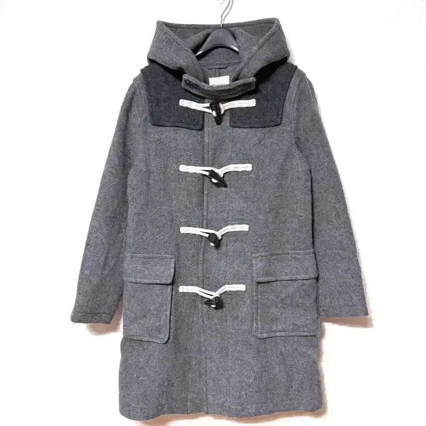 [BUNJANG] Uniqlo JW Anderson Women's Wool Duffle Coat Jacket / [S,90]유니클로 jw앤더슨 여성 울 떡볶이 코트 자켓