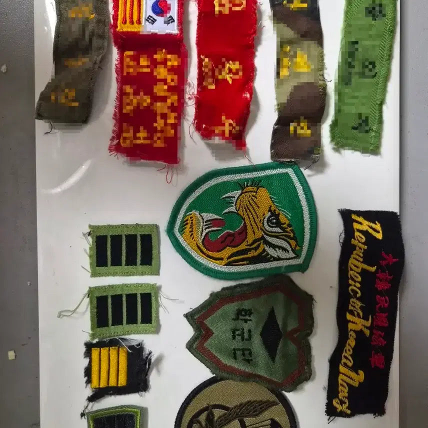 [BUNJANG] Korean Military Patches Bundle Set / 국군 패치류 일괄 판매합니다
