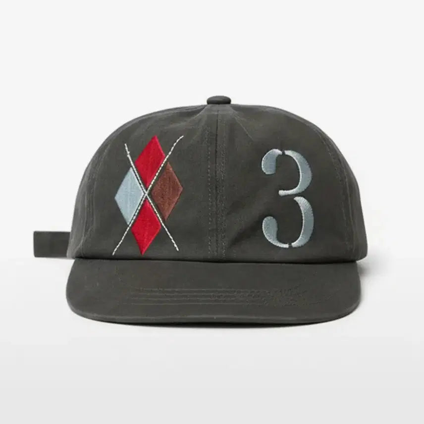 [BUNJANG] MimTheWardrobe Argyle Number Ball Cap / 밈더워드로브 아가일 넘버 볼캡