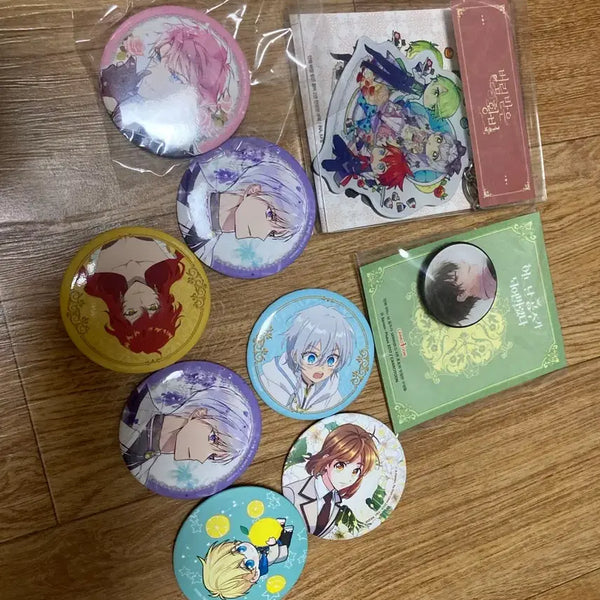 [BUNJANG] Bundle Set Acrylic Keychain & Badges / 일괄) 버림받은황비 1권 아크릴키링 그공사 악엔죽 뱃지 인소의법칙 어공주