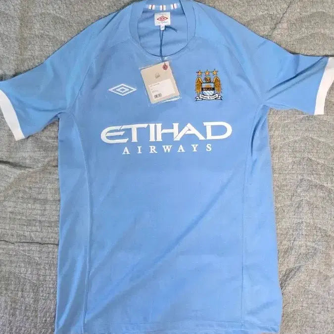 [BUNJANG] Manchester City 10-11 Home Jersey Umbro Size 40 (International M) / 맨체스터 시티 10-11 택채 홈 유니폼 40사이즈
