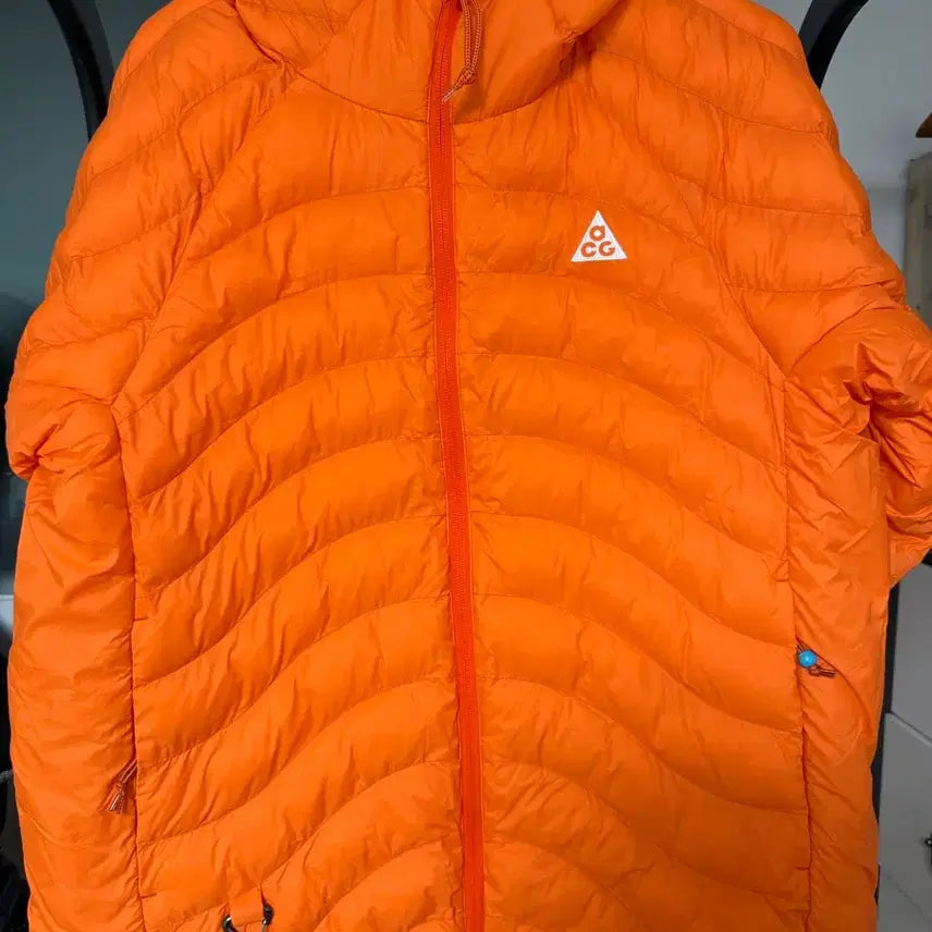 [BUNJANG] Nike ACG Lightweight Down Jacket - Orange - Size M / 나이키 ACG 경량 패딩 M 오렌지
