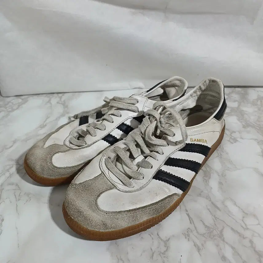 [BUNJANG] Adidas Samba Women's Sneakers 245 / 아디다스 삼바 여성 스니커즈 245 (26D459)