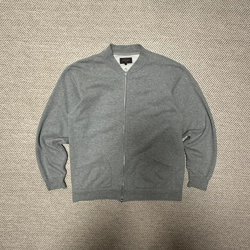 [BUNJANG] BEAMS PLUS Sweat Zip-Up Jacket Size L / BEAMS PLUS sweat zip up