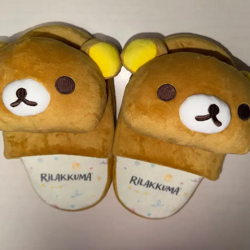 [BUNJANG] Rilakkuma Indoor Slippers Room Shoes / 리락쿠마 룸슈즈 실내화 슬리퍼 실내용