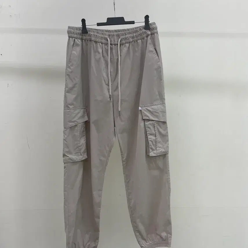 [BUNJANG] Cargo Jogger Pants Beige / 카고 조거 팬츠 베이지 (허리:29-30)