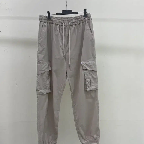 [BUNJANG] Cargo Jogger Pants Beige / 카고 조거 팬츠 베이지 (허리:29-30)