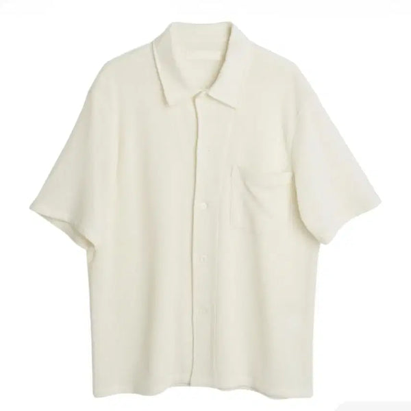 [BUNJANG] Our Legacy Boucle Box Shirt White Size 48 / 아워레가시 박스셔츠 부클레 화이트 48size