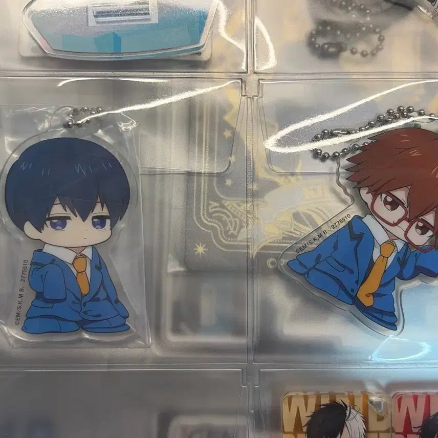 [BUNJANG] Forget Battery Kiyomine Haruka & Chihaya Acrylic Keyring Set / 망각배터리 키요미네 하루카 치하야 아크릴 키링 가챠