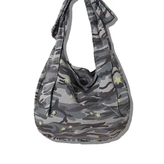 [BUNJANG] ITZA VIBE Camo Star Reversible Ribbon Bag / 잇자바이브 CAMO STAR REVERSIBLE RIBBON BAG