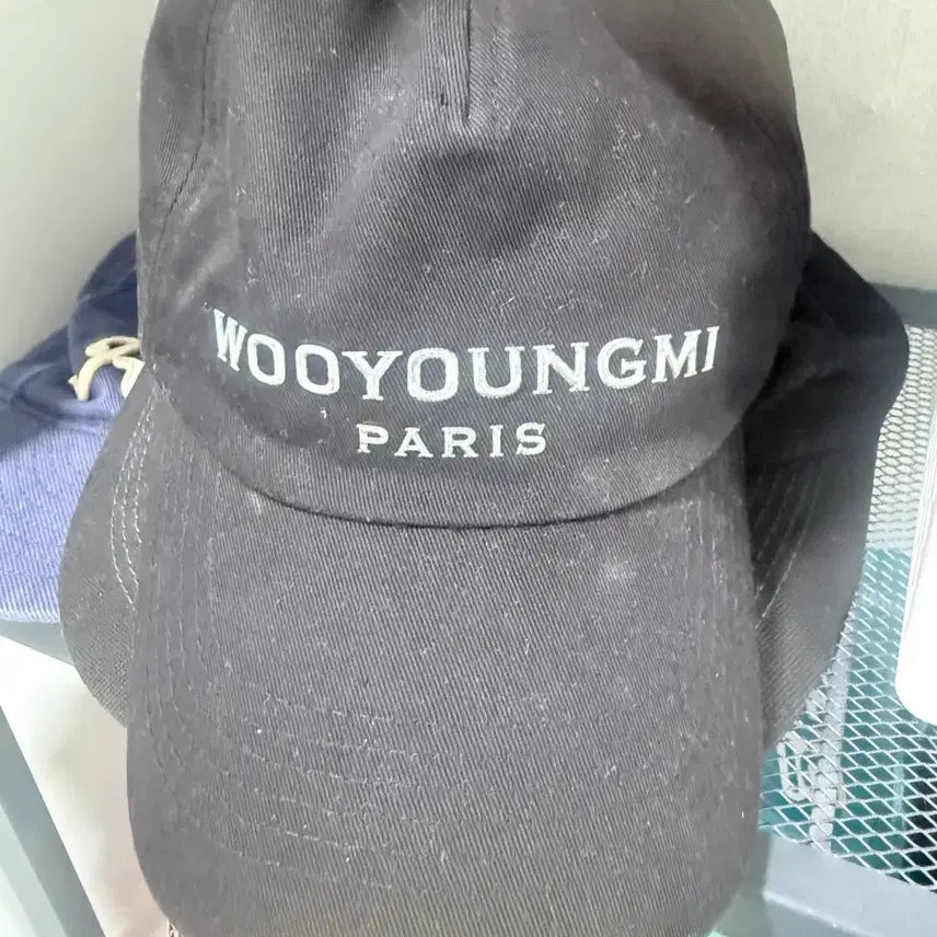 [BUNJANG] Wooyoungmi Paris Black Cap / 우영미 파리 볼캡 블랙